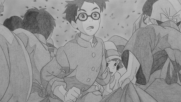 シャーペンで風立ちぬ 生きねば Animesekai1984 さんのイラスト ニコニコ静画 イラスト