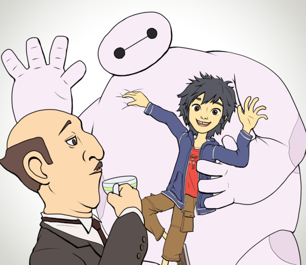ベイマックスを見たのだよ まかかび ロボット勇者b版 さんのイラスト ニコニコ静画 イラスト