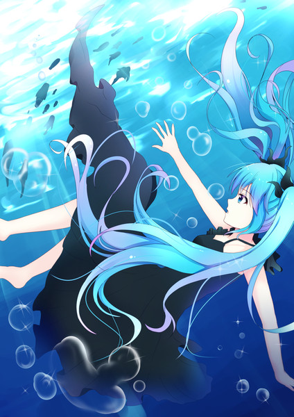 深海少女 夕凪 さんのイラスト ニコニコ静画 イラスト