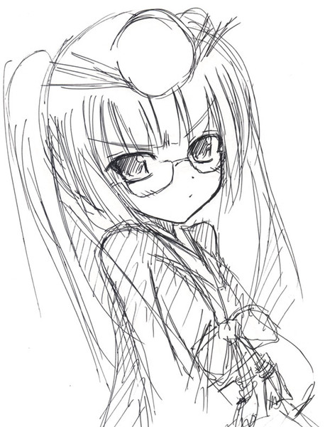 パズドラ メガネツクヨミ描いてみた リクエストイラスト プチ ショコラ621 さんのイラスト ニコニコ静画 イラスト