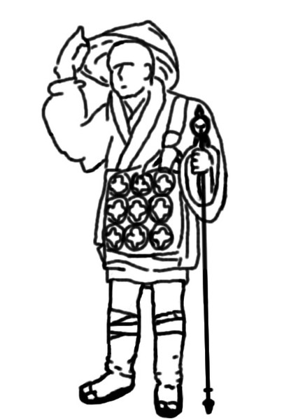 僧侶の旅装 彦壱 さんのイラスト ニコニコ静画 イラスト