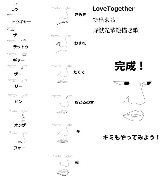 野獣先輩絵描き歌