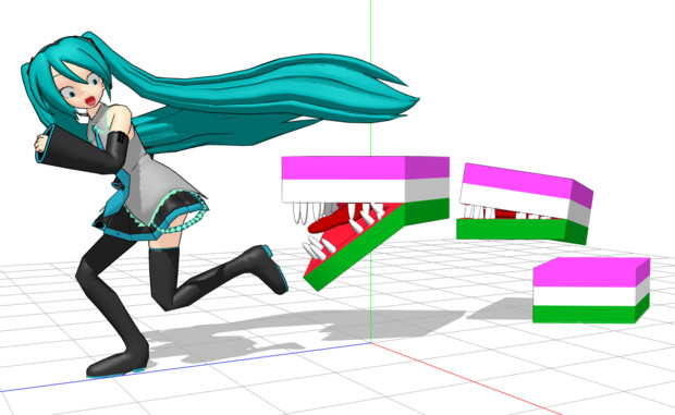 Mmdモデル配布 菱餅 今日は楽しいひな祭り Hbk ペパクラp さんのイラスト ニコニコ静画 イラスト