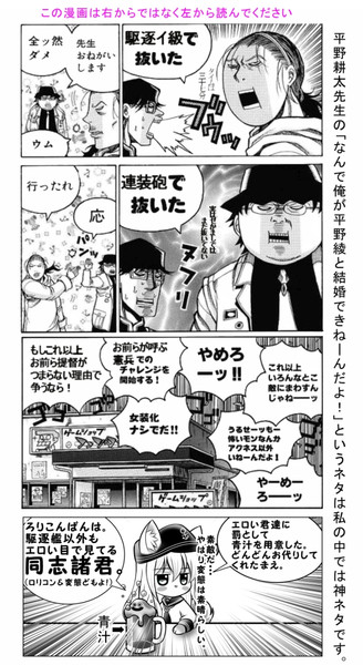 ヘルシングやドリフターズほどメジャーじゃないからこの漫画知ってる人がいたら嬉しい。