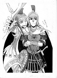 アテナとパラス マイケル さんのイラスト ニコニコ静画 イラスト