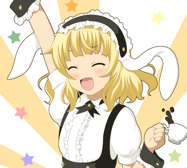 カフェインハイテンション状態シャロちゃん みーちゃ さんのイラスト ニコニコ静画 イラスト