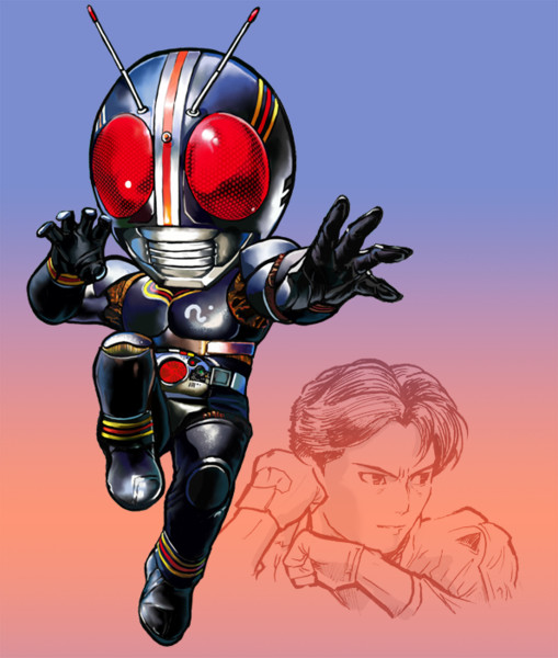 【オール主役ライダー描く2】仮面ライダーBLACK