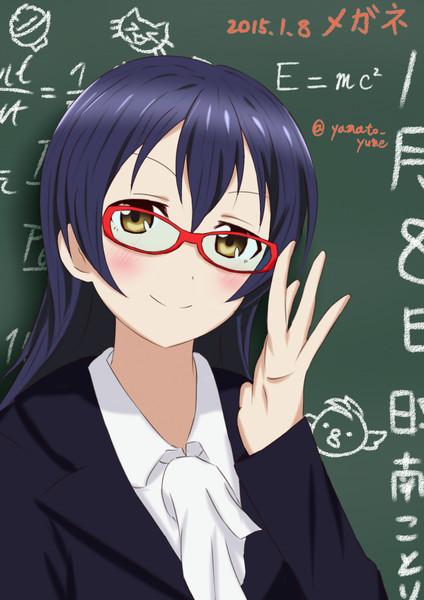 ラブライブ ワンドロ メガネ 大和 さんのイラスト ニコニコ静画 イラスト