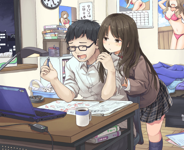 かまってほしい女の子 にいち さんのイラスト ニコニコ静画 イラスト