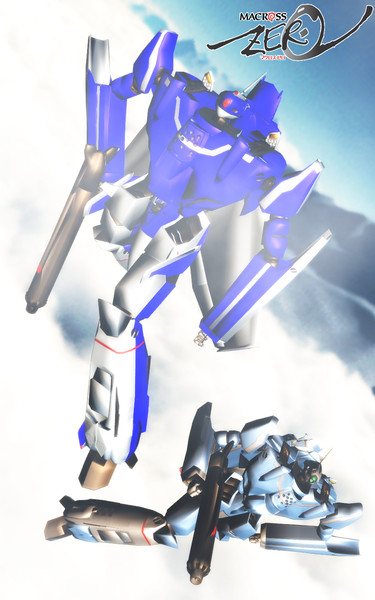 マクロスゼロ Mmdロボットアニメセレクション 74 闇の人 さんのイラスト ニコニコ静画 イラスト