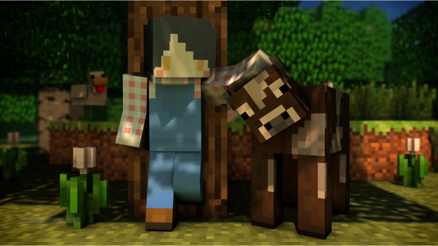 配布用 Minecraft 村娘スキン イニスト さんのイラスト ニコニコ静画 イラスト