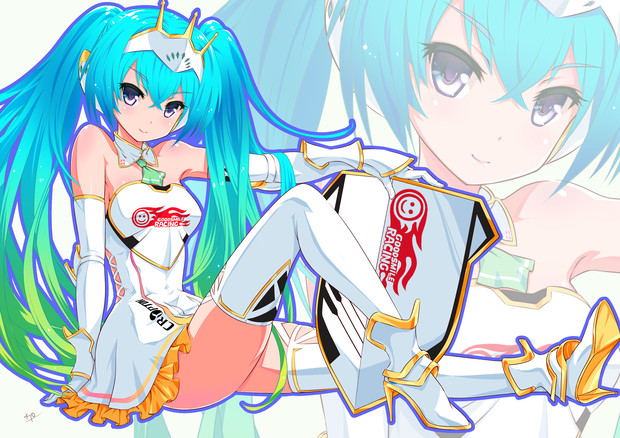 レーシングミク15 Kyo さんのイラスト ニコニコ静画 イラスト