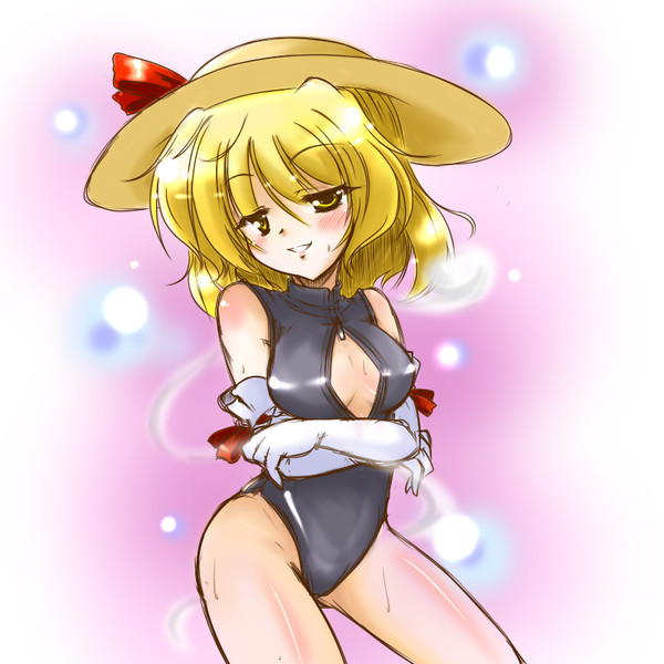 フロントジッパー競泳水着でカナ 募霧咲夜 さんのイラスト ニコニコ静画 イラスト