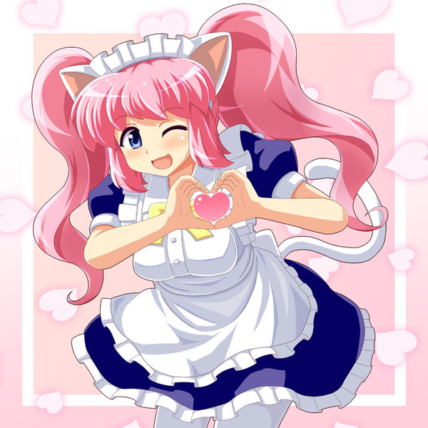 手でハート 森生つかさ さんのイラスト ニコニコ静画 イラスト