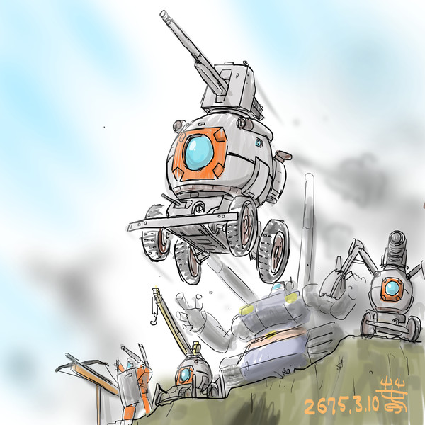 ボール陸戦型 はる さんのイラスト ニコニコ静画 イラスト