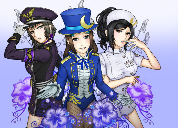 毒女シスターズからの贈り物 茶槻 さんのイラスト ニコニコ静画 イラスト