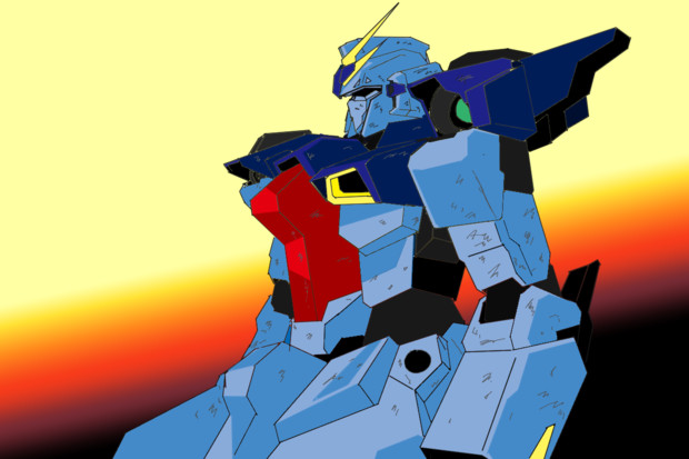 ライトニングガンダム ビルドファイターズトライ感想絵 水の丘 14号 さんのイラスト ニコニコ静画 イラスト