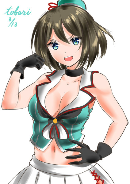 ワンドロ3 13 艦これ 摩耶 春日野トバリ さんのイラスト ニコニコ静画 イラスト