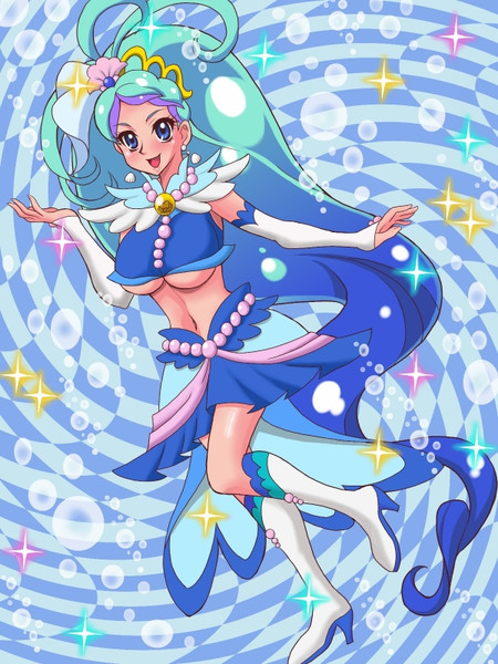 プリキュア キュアマーメイド Annon さんのイラスト ニコニコ静画 イラスト