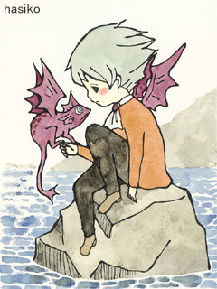 少年と竜 はしこ さんのイラスト ニコニコ静画 イラスト