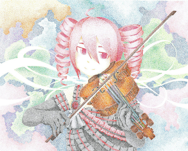 重音テト 点描 ほなぎ さんのイラスト ニコニコ静画 イラスト