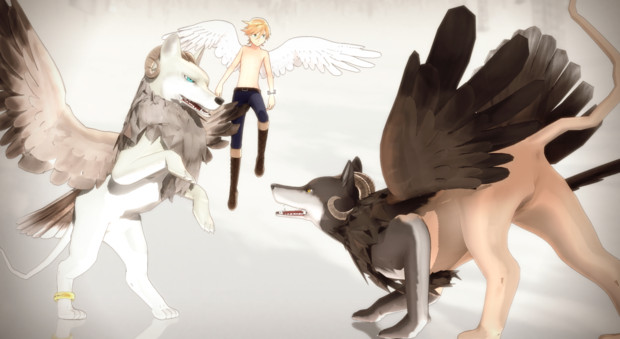 Mmdモデル配布 エクスディナグリフ 創作幻獣 ユカヌンティウスエル さんのイラスト ニコニコ静画 イラスト