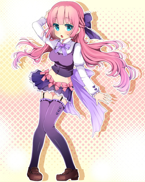 お嬢様×ガータベルト立ち絵☆