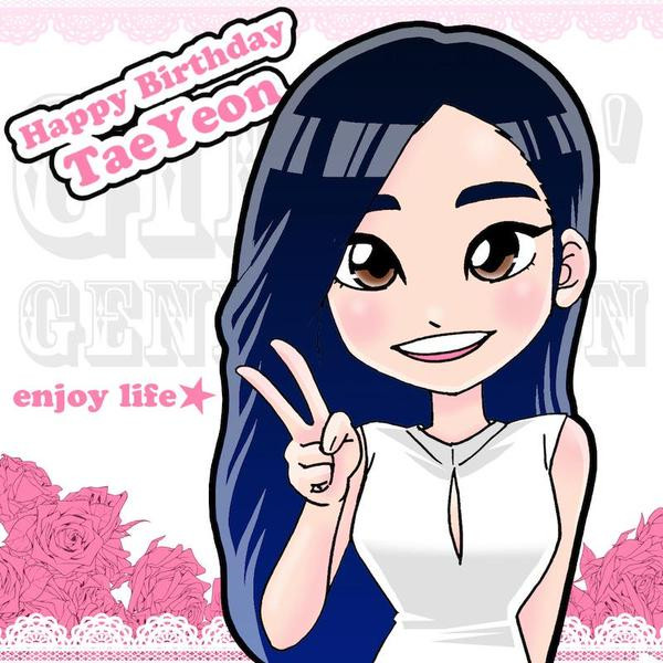 少女時代 テヨン ニコニコ静画 イラスト