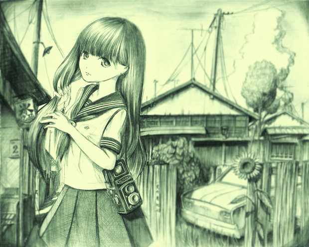 ファインダー越しのキミ セキレイ さんのイラスト ニコニコ静画 イラスト