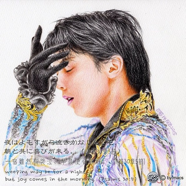 羽生結弦 オペラ座の怪人 Macs さんのイラスト ニコニコ静画 イラスト