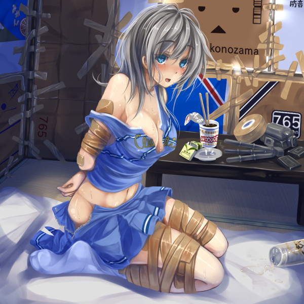 アーニャをガムテ拘束してみた モニカノ さんのイラスト ニコニコ静画 イラスト