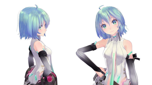 Mmd Tda式初音ミク ショート髪append衣装 モデル配布 Suwaviola さんのイラスト ニコニコ静画 イラスト