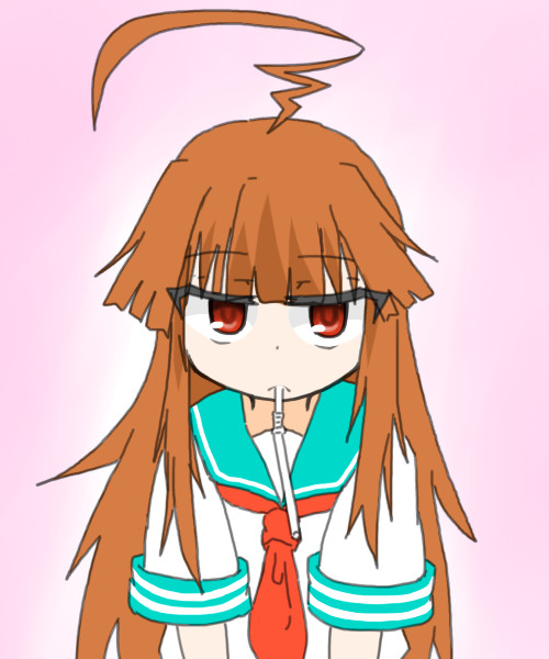 ストローを咥えてるだけ ねろーじゅ さんのイラスト ニコニコ静画 イラスト