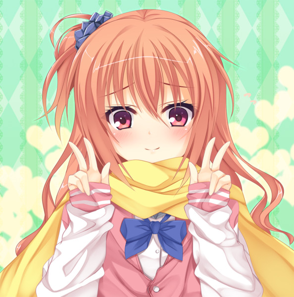 照れ顔めぐるピース☆