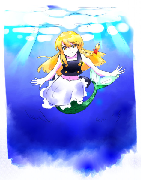 イワナから逃れるために海に適応したudk 開かずトビラ さんのイラスト ニコニコ静画 イラスト