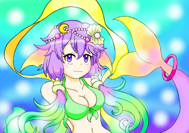 憧れの人魚ゆかりん どら さんのイラスト ニコニコ静画 イラスト