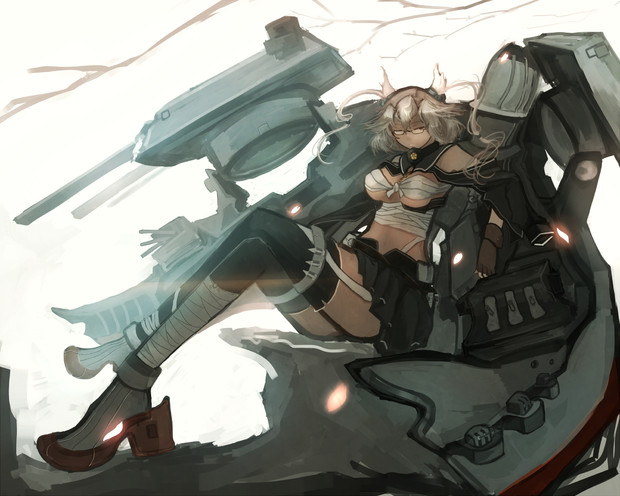 武蔵の帰投 みふる さんのイラスト ニコニコ静画 イラスト