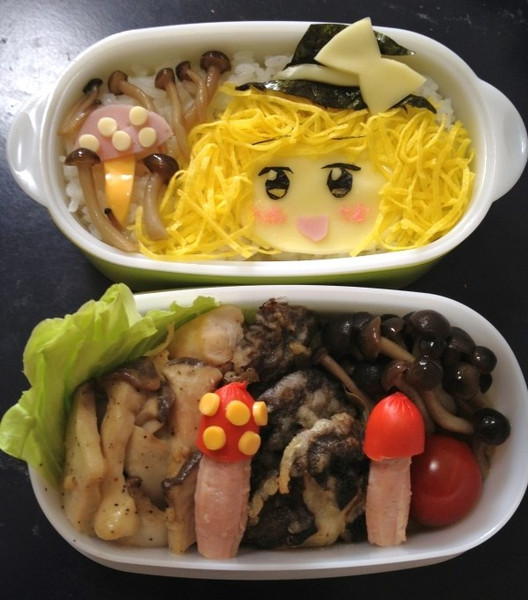 東方 魔理沙キャラ弁当 たびのしおり さんのイラスト ニコニコ静画 イラスト