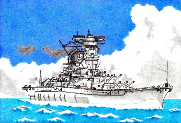 戦艦大和 最終時 大和 さんのイラスト ニコニコ静画 イラスト