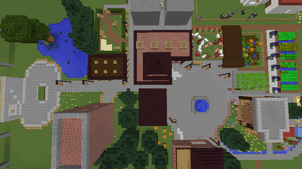 マイクラ村第１日目