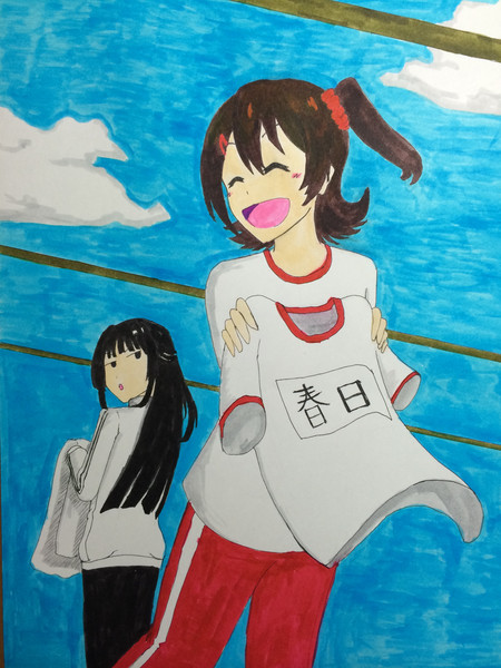 仲良く洗濯 春日未来 鴻門の会の人 さんのイラスト ニコニコ静画 イラスト