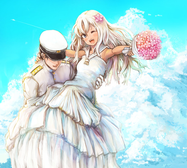 提督 つれてって欲しいかも って はるなつあきふみ さんのイラスト ニコニコ静画 イラスト