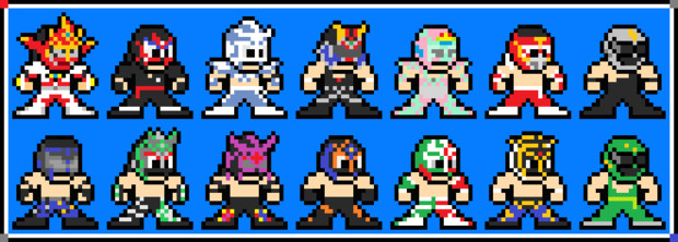 ロックマンで覆面レスラー ナムコフィリア さんのイラスト ニコニコ静画 イラスト