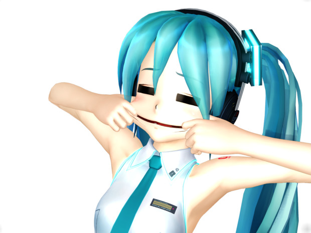 セルフうにょーん Mmd クラトール さんのイラスト ニコニコ静画 イラスト
