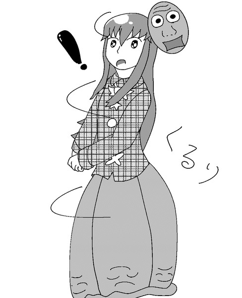 くるりと回ると 能面 小姫 さんのイラスト ニコニコ静画 イラスト