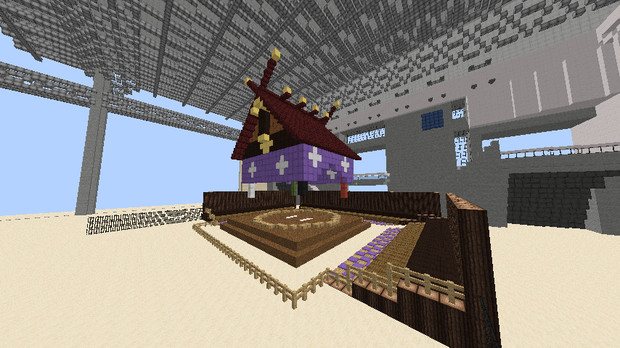 Minecraft 大相撲超会議場所 超会議15再現物 Yussan さんのイラスト ニコニコ静画 イラスト