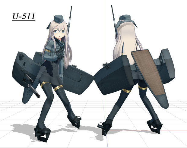 【MMD艦これ】U-511