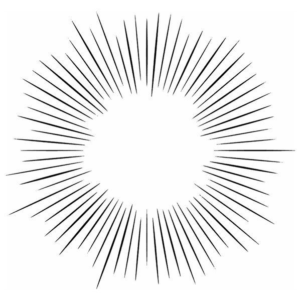集中線 ニコニコ静画 イラスト