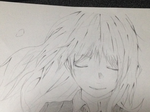 四月は君の嘘 模写 シャーペン 八重歯 さんのイラスト ニコニコ静画 イラスト