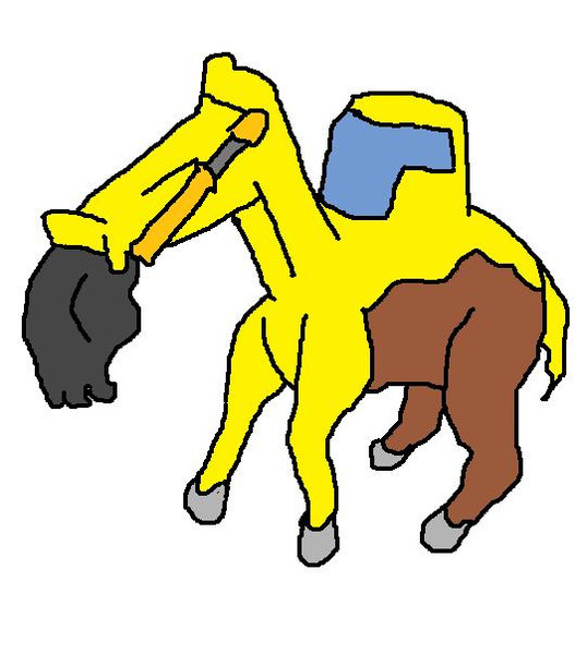 イラスト集 合体 ショベルカー馬 レレステ さんのイラスト ニコニコ静画 イラスト
